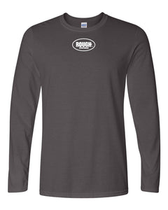 Men’s Long Sleeve Cotton T-Shirt with Small Logo 
