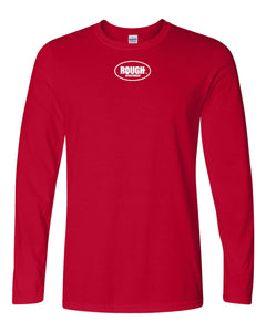 Men’s Long Sleeve Cotton T-Shirt with Small Logo 